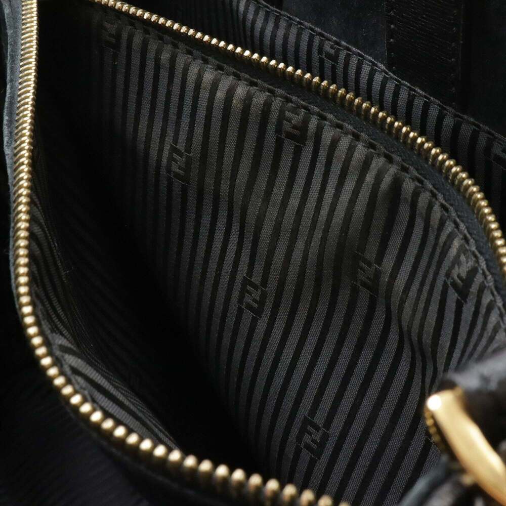 FENDI 2JOURS Handbag/Shoulder Bag, Leather, Black, 8BH250 - Picture 9 of 9